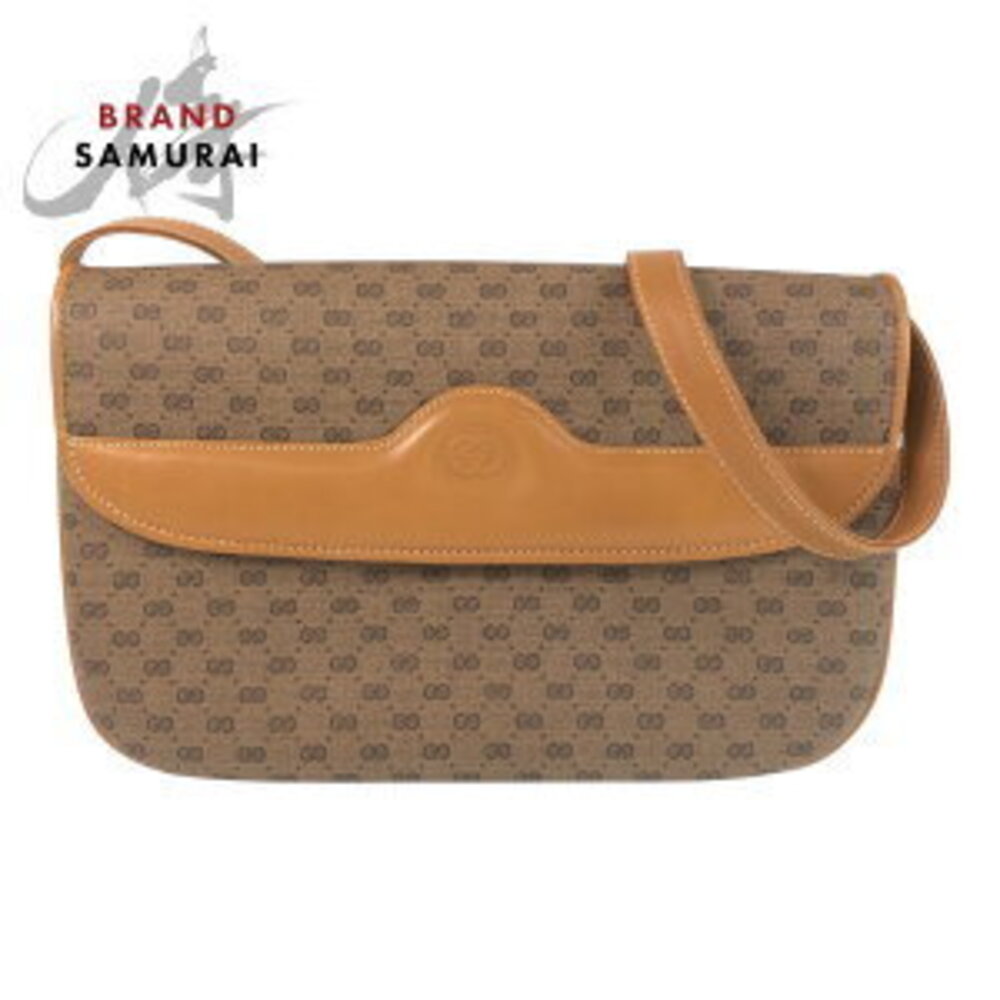 Gucci Tan Leather Camel GG Bag Shoulder Brown Messenger Tan Brown - Picture 2 of 10